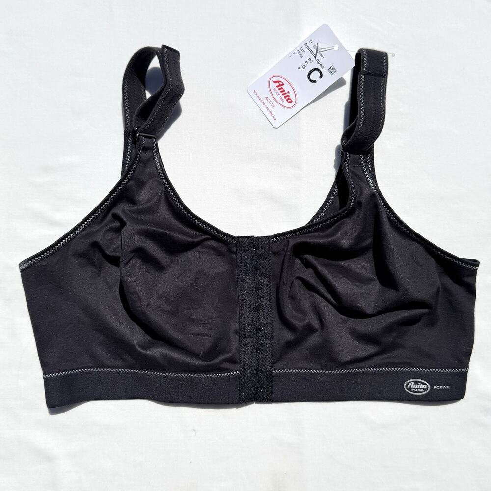 Anita Active Frontline Open Bra 40C Black Sports